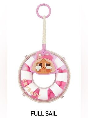 Pop Mart Crybaby Vacation Mode On Series Pendant Full Sail
